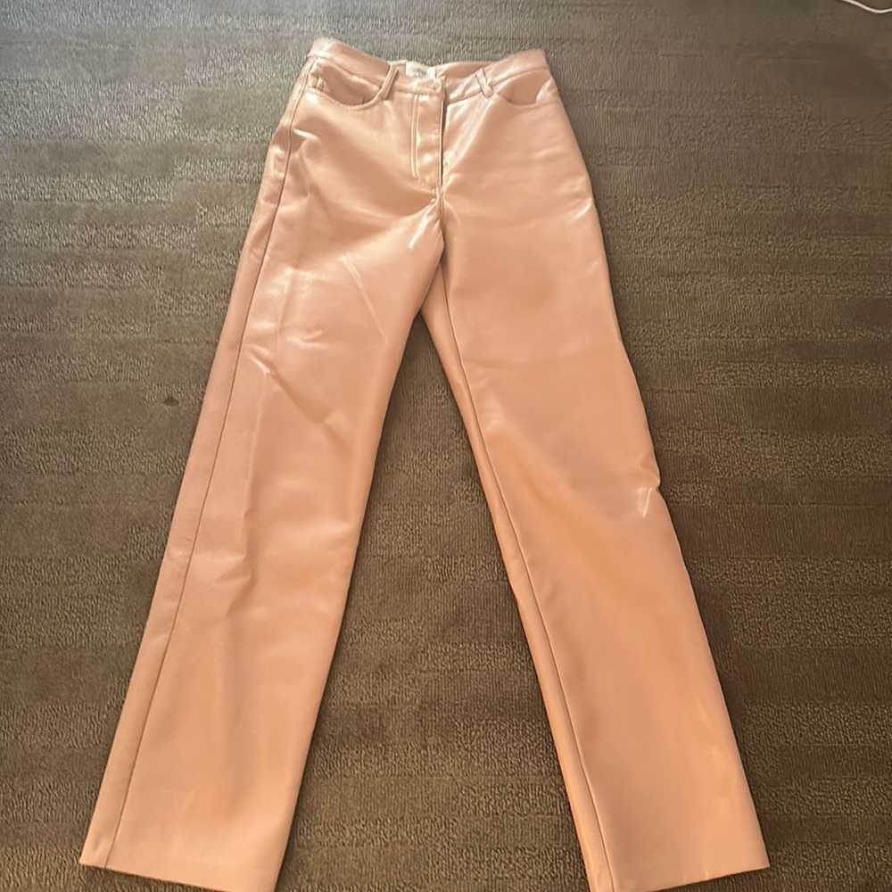 ARITZIA LEATHER PANTS